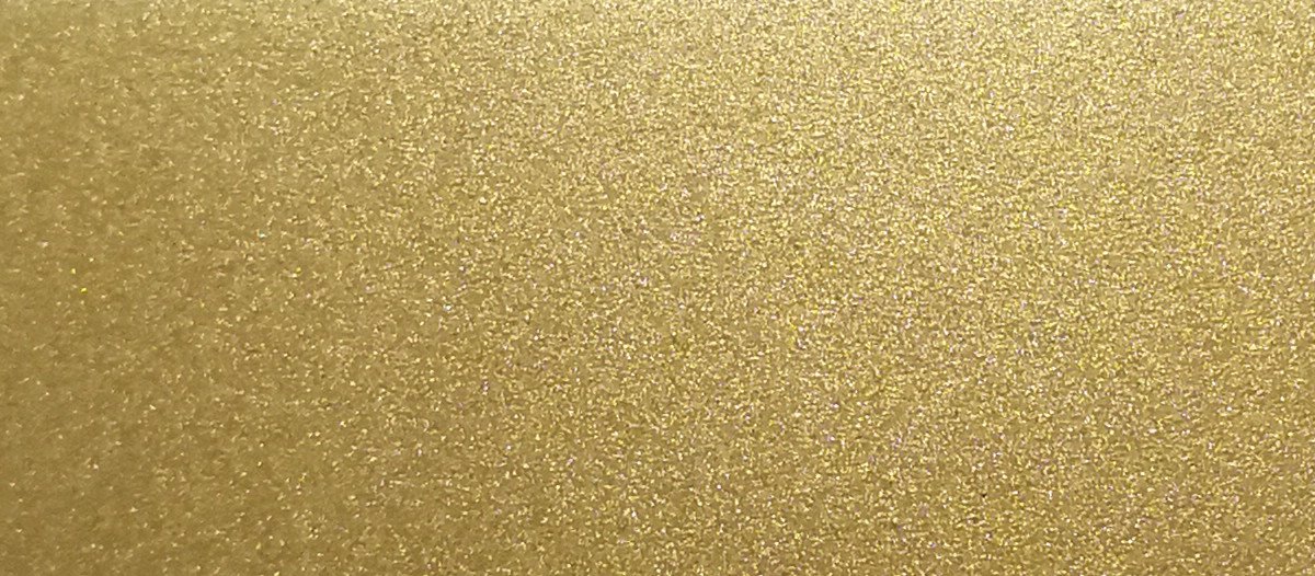 Alucowest Gold solid aluminium composite panel finish, AB312