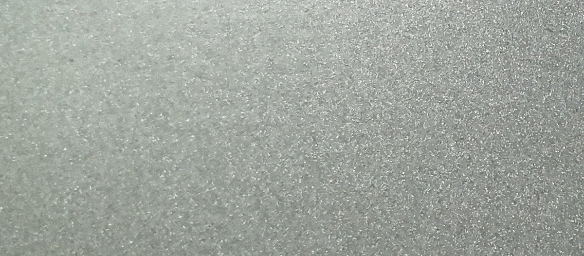 Alucowest Jade Silver solid aluminium composite panel finish, AB319