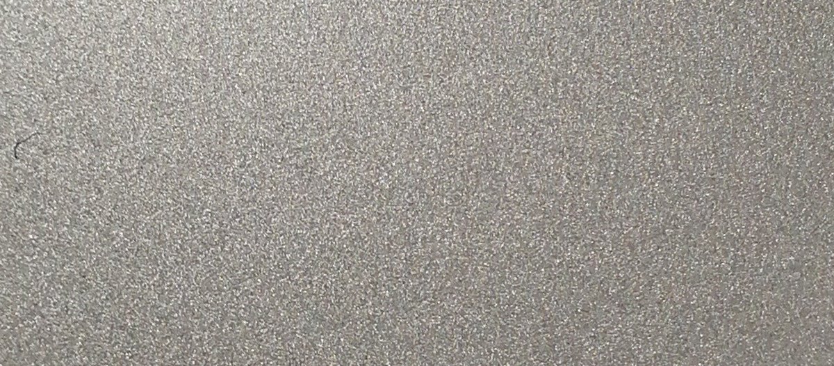 Alucowest Metal Silver solid aluminium composite panel finish, AB305