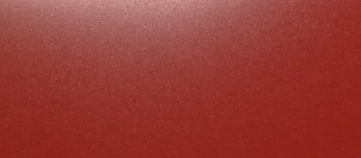 Alucowest Red solid aluminium composite panel finish, AB384